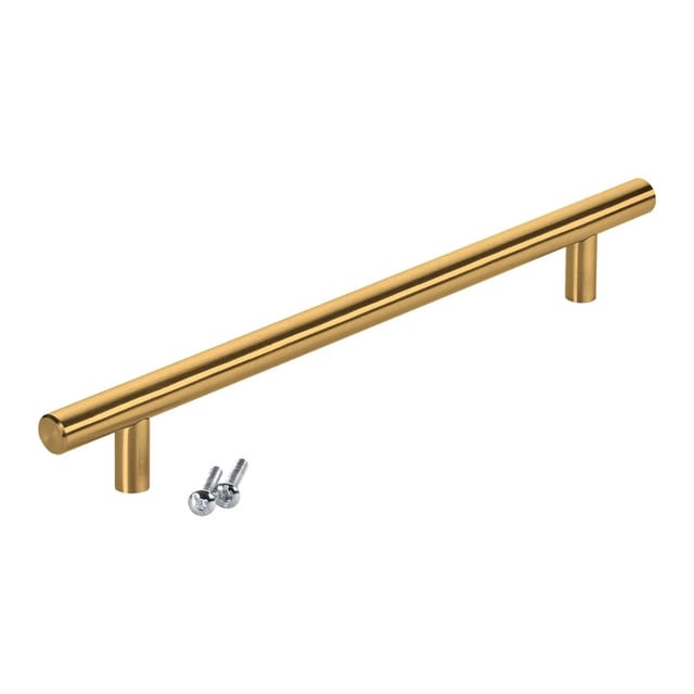 SOTECH Stangengriff G17 BA 192 mm Ø12 mm Edelstahl Goldfarbig Galvanisiert