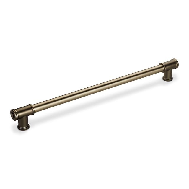 SOTECH Stil Landhausgriff ROUVEN BA 320 mm Edelstahloptik Matt Dunkel