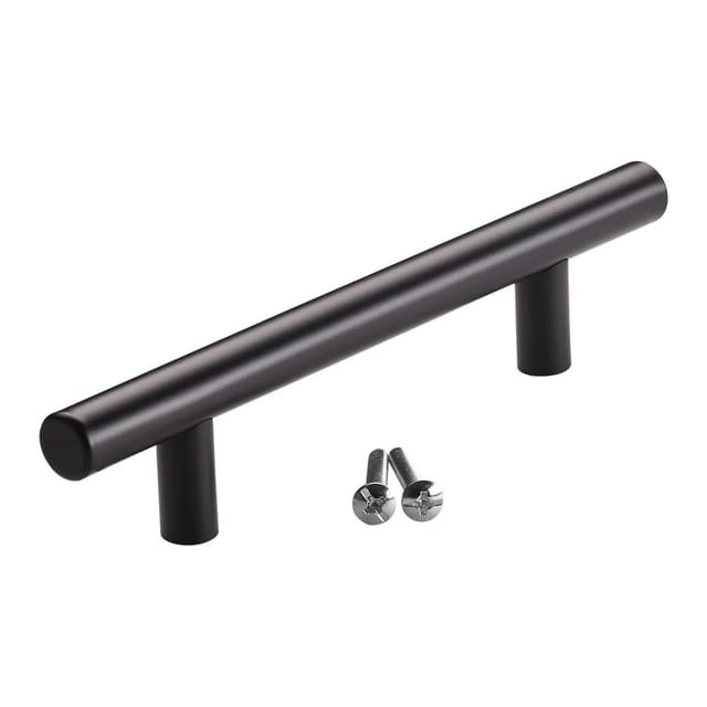 SOTECH Stangengriff G17 BA 96 mm Ø12 mm Edelstahl Schwarz