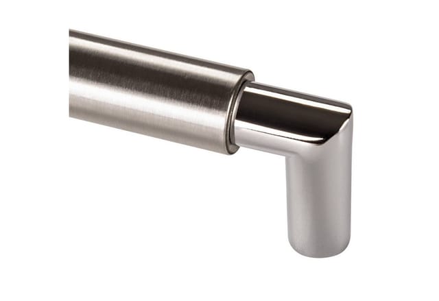 SOTECH Stangengriff Relinggriff E9 BA 128 mm Edelstahl Gebürstet Chrom Poliert
