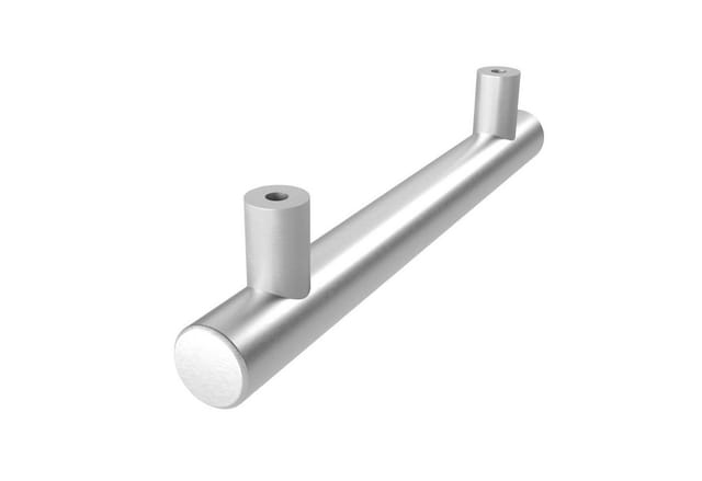 SOTECH Stangengriff G22 BA 128 mm Ø19 mm Edelstahl Gebürstet