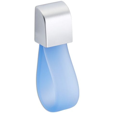 SOTECH Kindermöbelknopf FLIP 85 x 85 mm Chrom Matt Blau