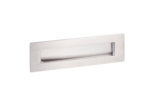SOTECH Muschelgriff EL-11 120x 50 mm Echt Edelstahl Gebürstet