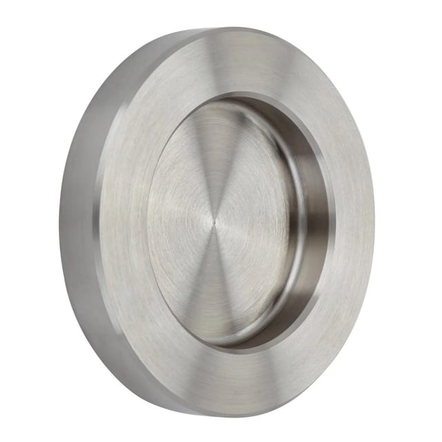 SOTECH Schiebetürgriff NALA Ø70 mm Edelstahl Gebürstet für Glastüren Zum Aufkleben für UV Kleber