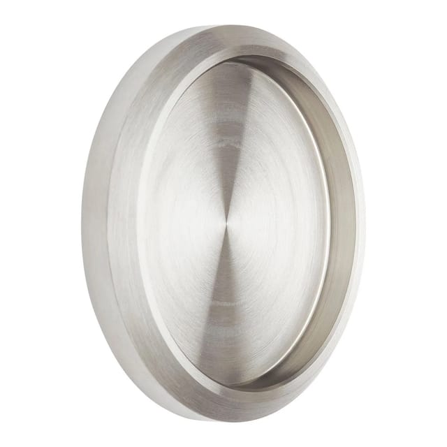 SOTECH Schiebetürgriff MILA Ø58 mm Edelstahl Gebürstet für Glastüren Zum Aufkleben für UV Kleber