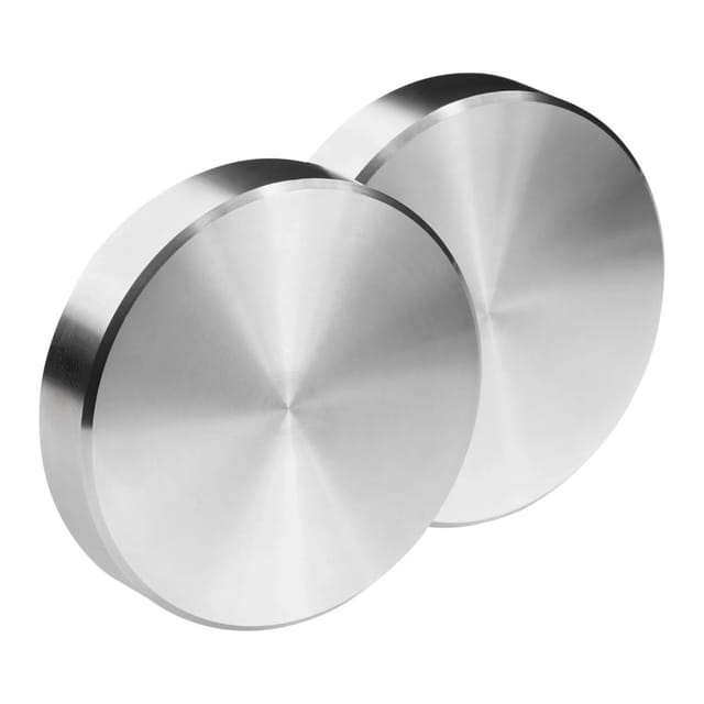 SOTECH 1 Paar Schiebetürgriff JASCHA Ø50 mm Edelstahl Gebürstet Zum Aufkleben