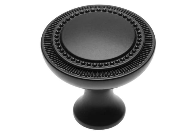 SOTECH Stil Landhausknopf NORWIN Ø32 mm Schwarz Matt