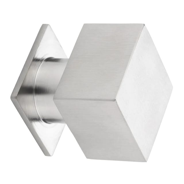 SOTECH Möbelknopf NEWCASTLE 25 x 25 x 32 mm Edelstahl Gebürstet