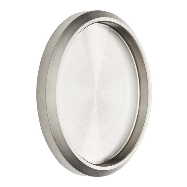 SOTECH Schiebetürgriff MILA Ø70 mm Edelstahl Gebürstet für Glastüren Zum Aufkleben für UV Kleber