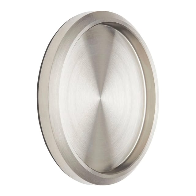 SOTECH Schiebetürgriff MILA Ø70 mm Edelstahl Gebürstet für Glastüren Selbstklebend 3M VHB