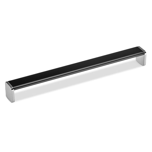 SOTECH Bügelgriff ADONE BA 320 mm Aluminium Schwarz Eloxiert Chrom Poliert