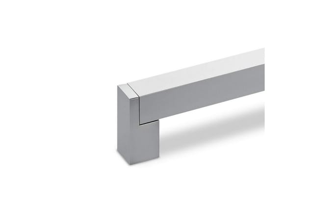 SOTECH Bügelgriff Eckig BA 160 mm Aluminium Silber Eloxiert
