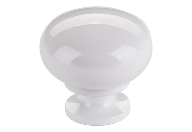 SOTECH Möbelknopf OSCAR Ø32,5 mm Weiß Glänzend