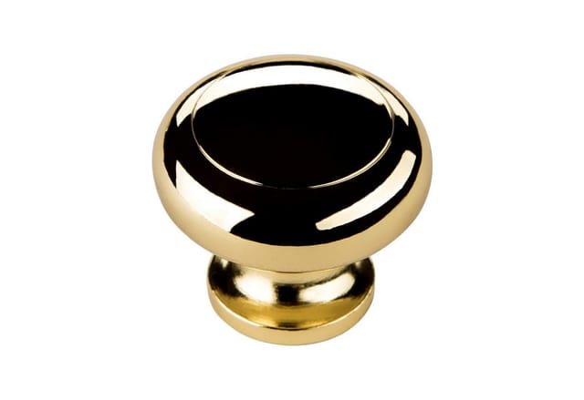 SOTECH Möbelknopf K-03 Ø32 mm Messingoptik