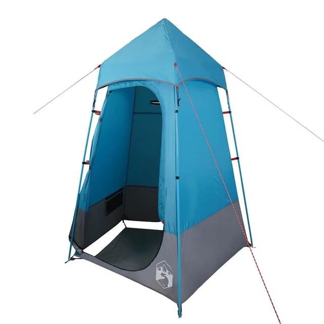 vidaXL WC-Zelt Blau Wasserdicht 94425