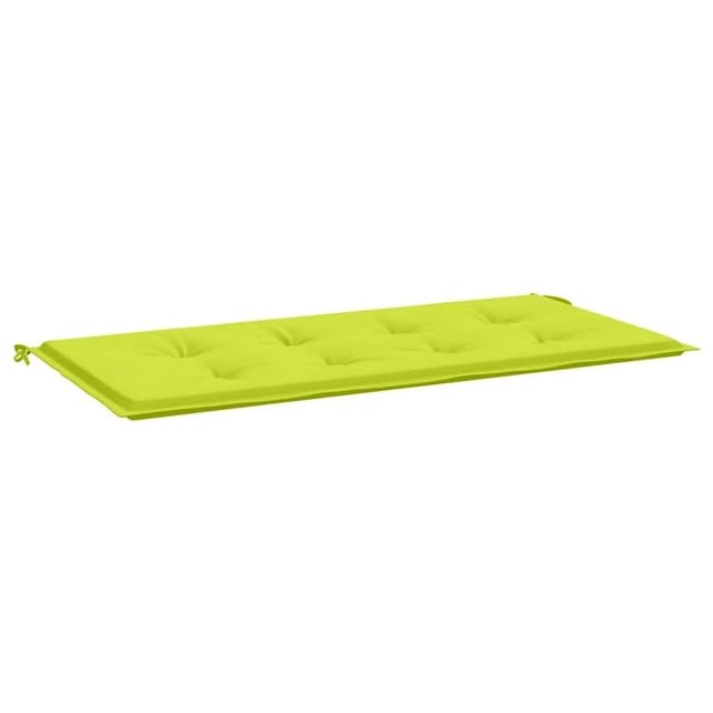vidaXL Gartenbank-Auflage Hellgrün 100x50x3 cm Oxford-Gewebe 314076