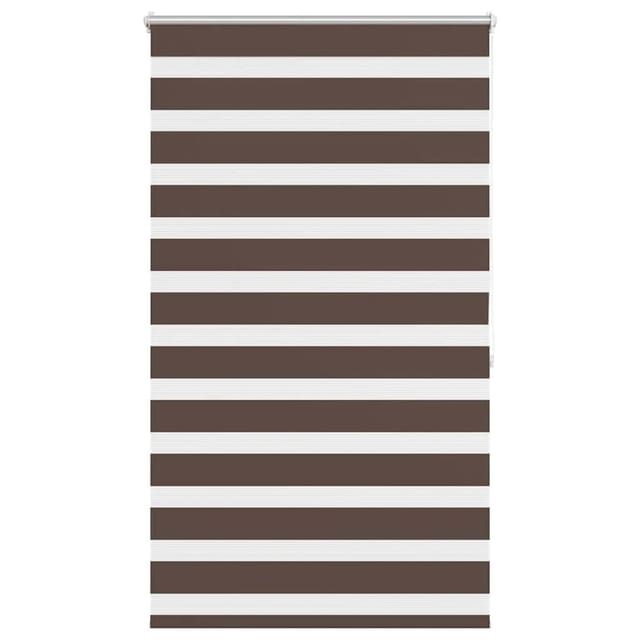 vidaXL Doppelrollo 80 x 175 cm Coffee 240205