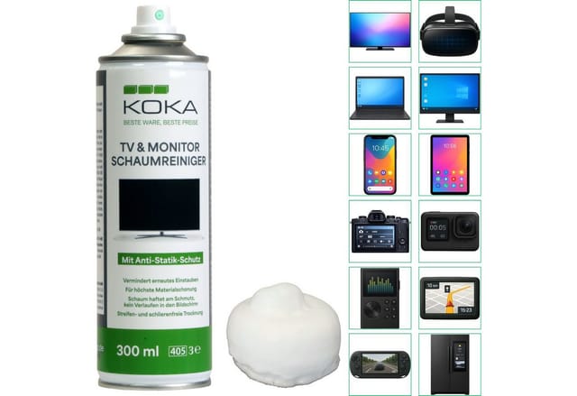KOKA TV & Monitor Schaumreiniger 300ml