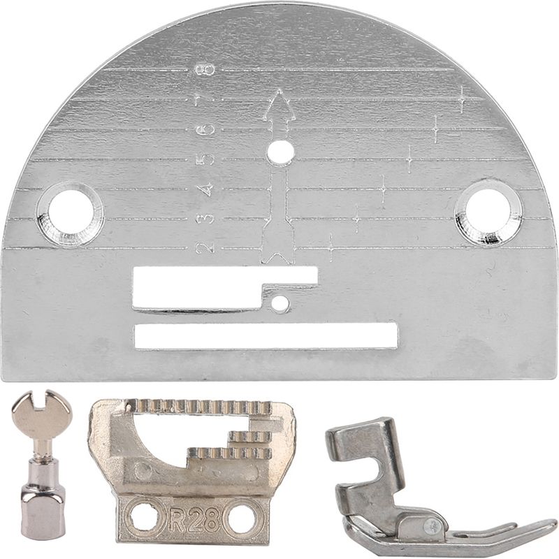 Metallnadelplatte, Klemme, Sägezahnfuß, Stoffnähset Für Haushaltsnähmaschine