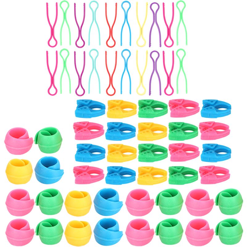 60 Spulen Mit Silikonclips Für Garnhalterungen Aus Kunststoff, Inklusive Kunststoffclips, Zum Schutz Vor Verschmutzungen Und Für Stickereien