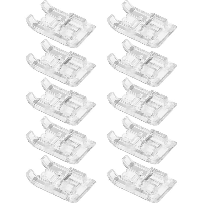 10 Multifunktionale Satin-nähfüße, Praktisches Zubehör Für Haushaltsnähmaschinen, 10er-set