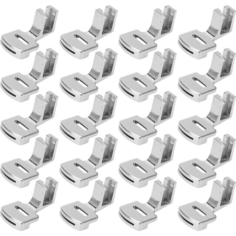 Set Mit 20 Robusten Edelstahl-nähfüßen Für Haushaltsnähmaschinen