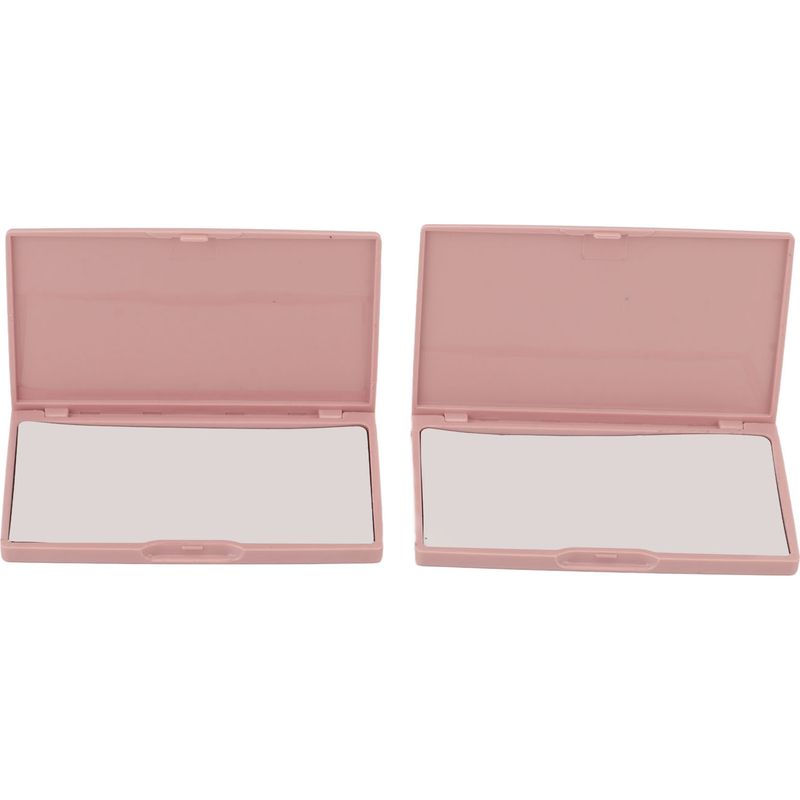 2-teiliges Rosa Magnetnadel-etui, Rechteckige Kunststoffform, Tragbarer Magnet Für Stecknadeln Und Metallgegenstände