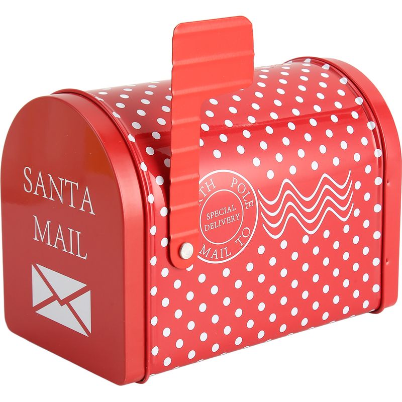 Aufbewahrungsbox In Briefkastenform, Niedliches Design, Sorgfältig Verarbeitet, Weihnachtsbonbonbox Für Dekorationen Und Geschenkboxen