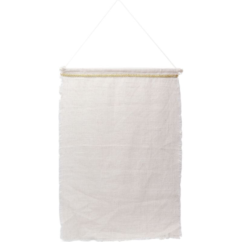 Wandmontierter Ohrringbeutel Aus Baumwolle Und Leinen, Multifunktionale Wohnaccessoires, Hängetasche