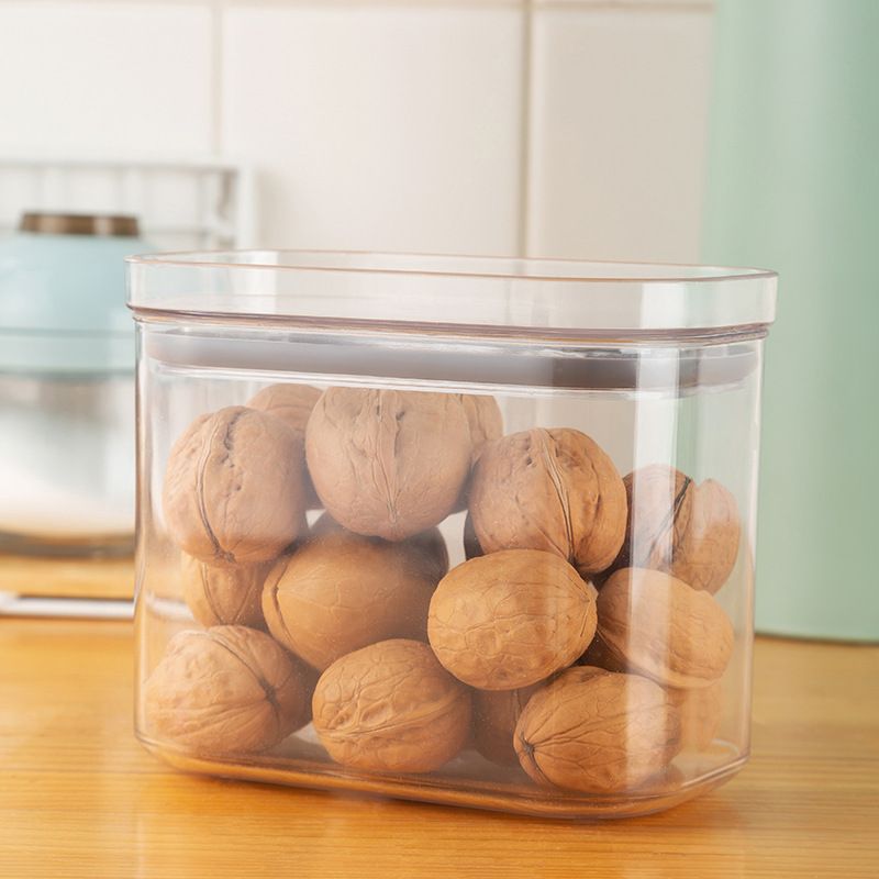 Quadratische Aufbewahrungsbox Aus Lebensmittelechtem Kunststoff, Luftdichter Behälter Für Getreide, Kaffee Und Andere Lebensmittel Luftdichte Aufbewahrungsbox Mit Deckel Praktische Aufbewahrung