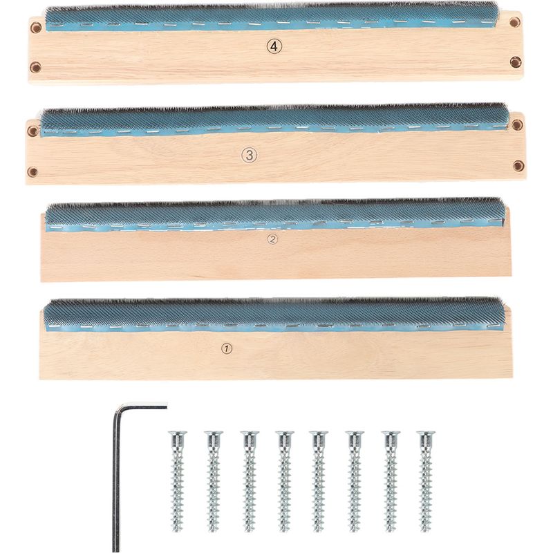 4-seitiger Stickrahmen, 40 Cm Breit, Stabil, Robust, Einfach Zu Montieren, Teppichwebstuhl Mit Schraube Und Schraubenschlüssel Zum Tuften