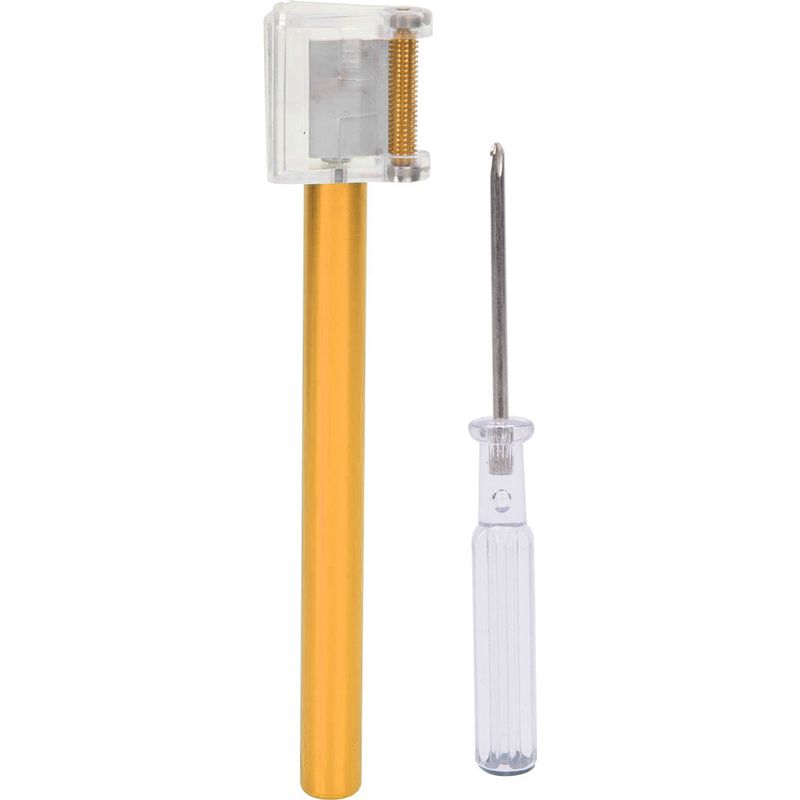 Multifunktionales Lederset, Kantenölstift, Farbauftragsrolle, Diy-lederbearbeitungswerkzeug (gold)