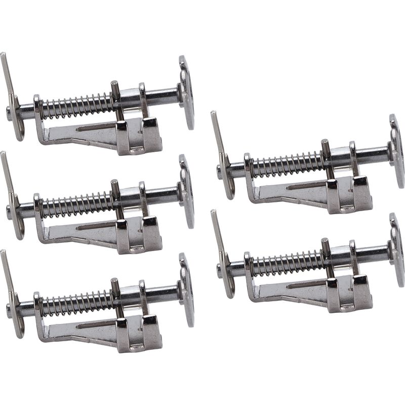 Set Mit 5 Nähfüßen Für Nähmaschinen, Reibungsreduzierung, Gute Sicht, Tragbare Teile Für Den Heimgebrauch.