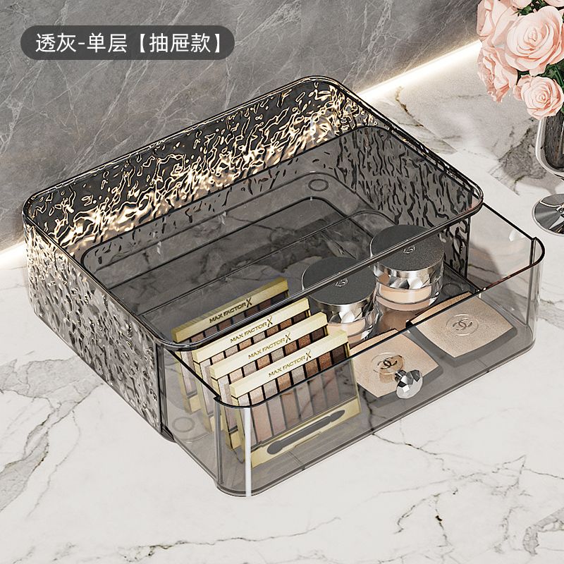 Schminktisch-aufbewahrung, Lippenstift-organizer, Make-up-aufbewahrungsbox, Schubladenfach, Gesichtsmasken-kosmetik-schminktisch-aufbewahrungskoffer.