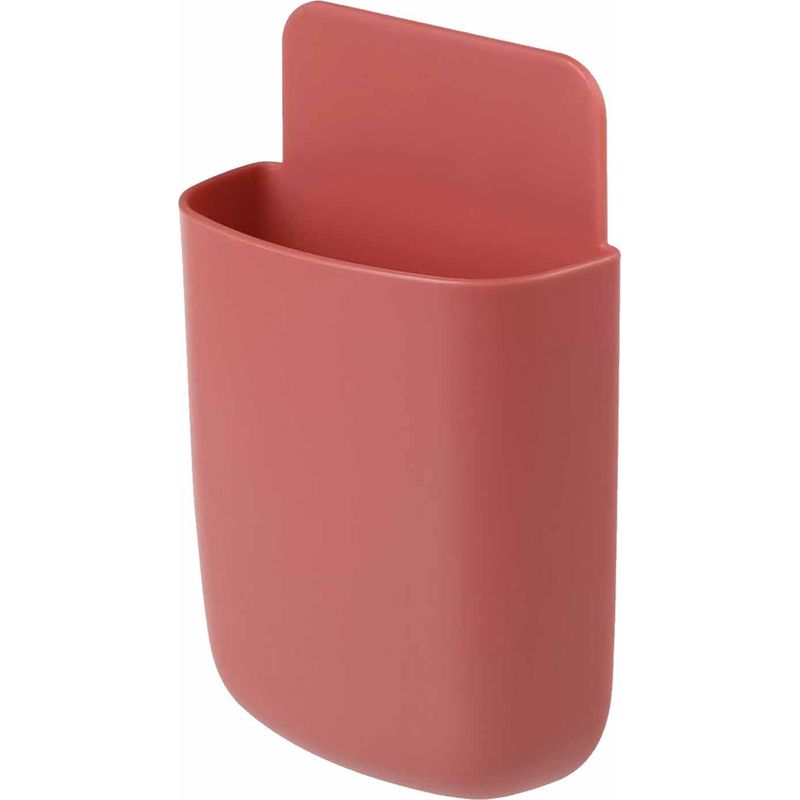 Multifunktionale Aufbewahrungsbox Für Fernbedienungen, Robuste Und Elegante Wandhalterung Für Handys, Rot