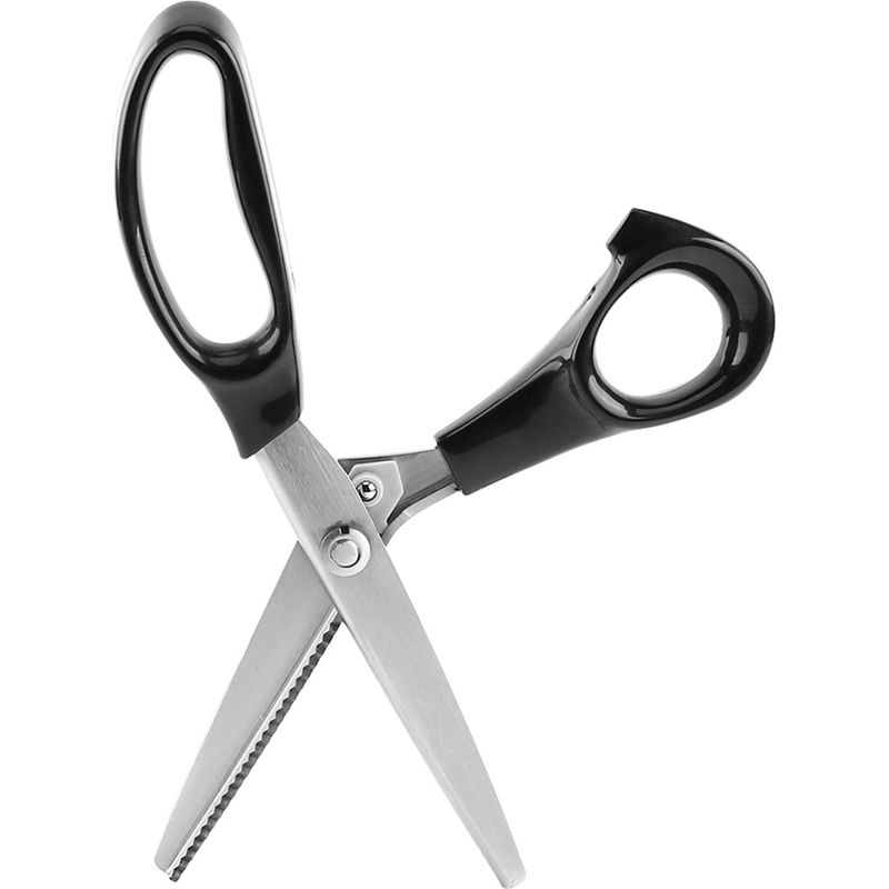 Dreieckige Dekoschere Für Stoffe, Mit Wellenkante, Zum Schneiden Von 3-5-7 Mm Breiten Teilen.