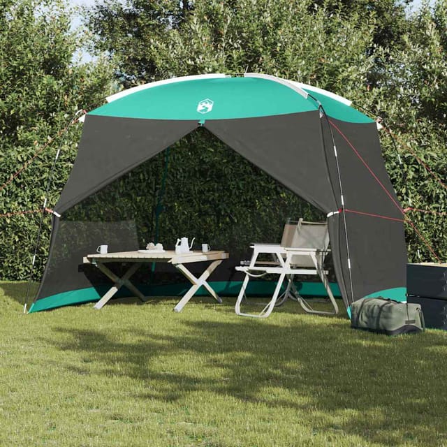 vidaXL Zelte mit Dach Meergrün 320 x 320 x 218 cm Polyester 4100689