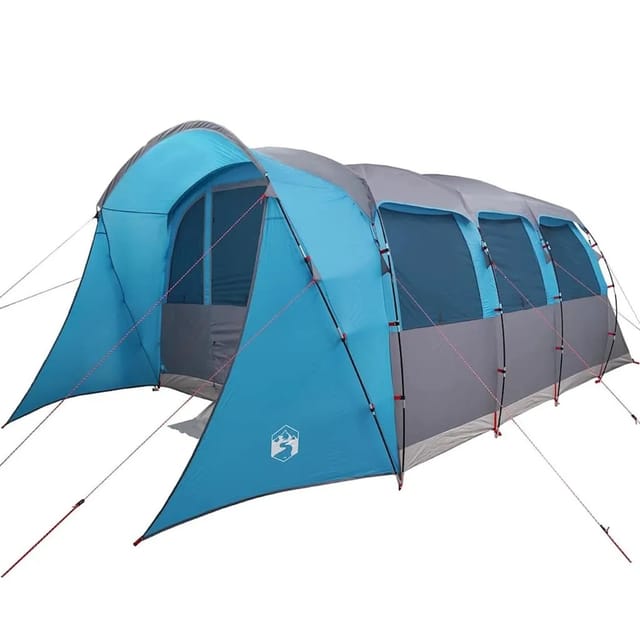 vidaXL Zelte mit Dach Blau 576 x 325 x 213 cm Polyester 4100683