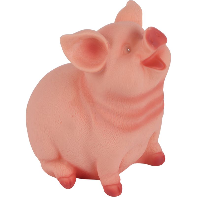 Niedliches Sparschwein Aus Umweltfreundlichem Kunstharz, Schweinchen-design, Maße 14 X 12 X 11 Cm