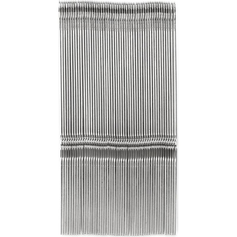Set Mit 50 Robusten Stricknadeln Aus Edelstahl Für Die Nähmaschine Kh710 Und Bastelarbeiten