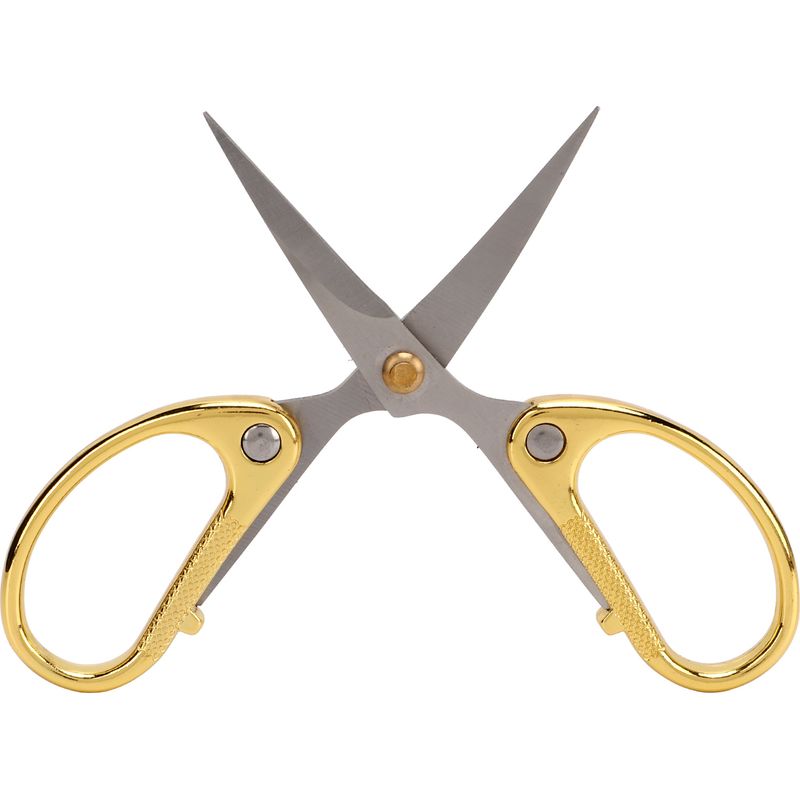 Hochwertige Diy-schere Aus Edelstahl, Langlebig, Ergonomisches Design, Leicht Zu Schneiden, Vielseitige Nähschere, Gold