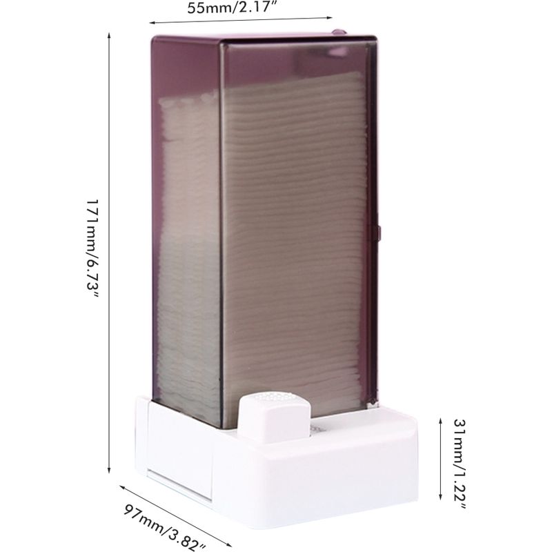 Automatischer Spender Für Make-up-entferner-pads Mit Druckfunktion, Spender Für Kosmetik-wattestäbchen, Wattepad-organizer.