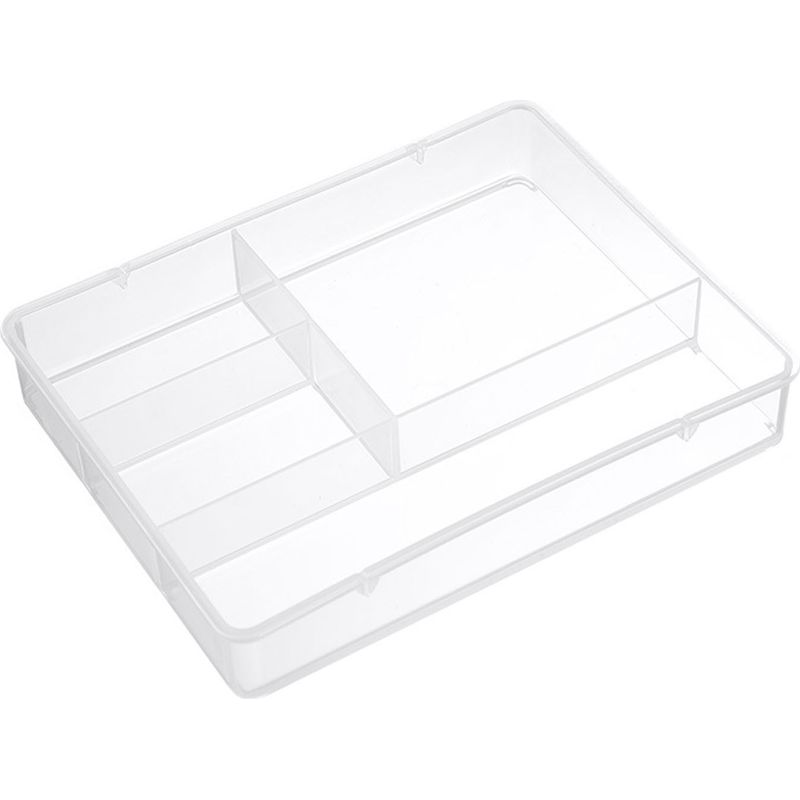 Transparente Aufbewahrungsbox Fürs Büro, Schubladenorganizer, Schubladeneinteiler, Kosmetikaufbewahrung Für Bad Und Büro.