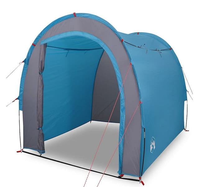 vidaXL Beistellzelt Blau Wasserdicht 94378