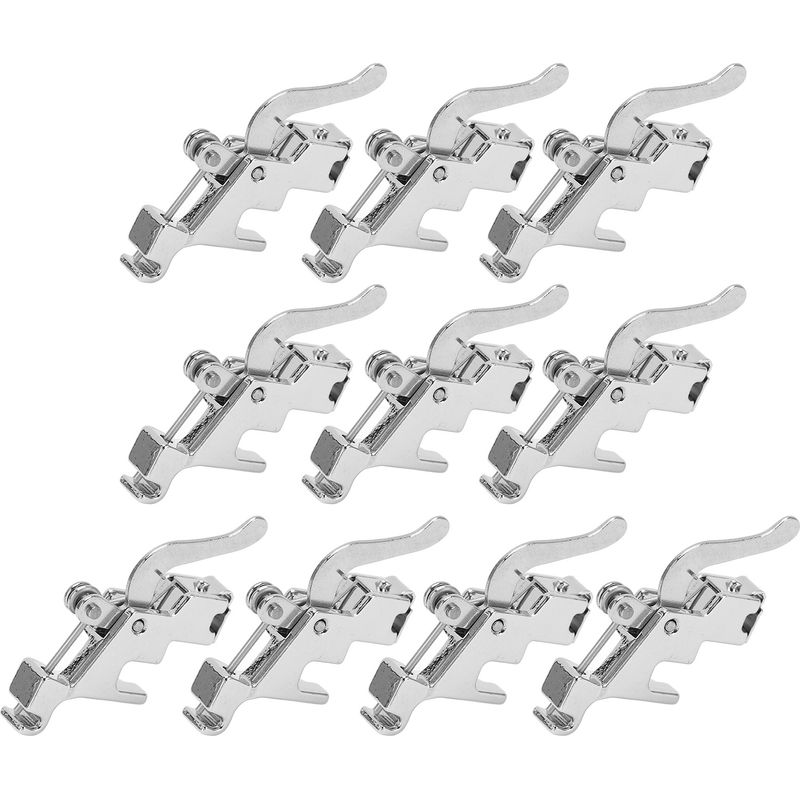 Set Mit 10 Multifunktionalen Nähfußhaltern Aus Edelstahl Für Haushaltsnähmaschinen