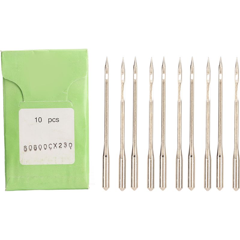 10 Industrielle Nähnadeln Aus Stahl Für Stickmaschinen Gk35 2c, Gk35 6, Gk35 6a, Gk35 8, Gk68 2 Und 80800cx230, 10er-packung