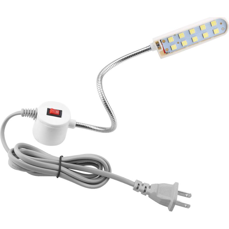 6-w-led-nähleuchte, 10 Smd-leds, 110–220 V, Magnetische Leuchte Für Nähmaschinen, Us-stecker