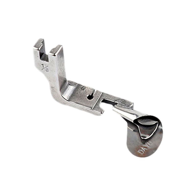Gebogener Saumfuß Für Nähmaschinen, Flacher Rollsaumfuß, 1/8" (0,3 Cm) Nähwerkzeug