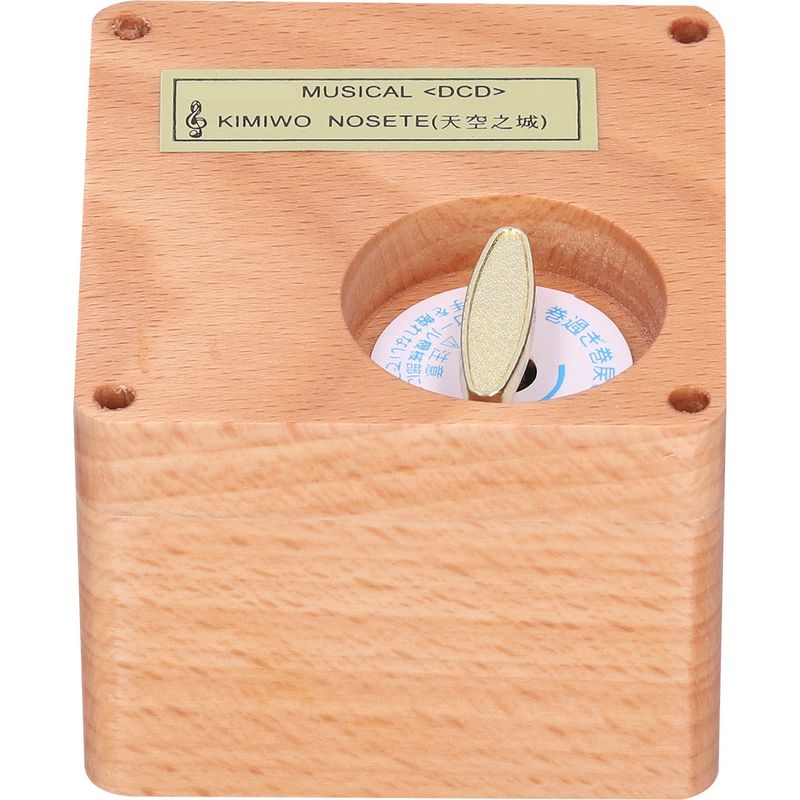 Retro-spieluhr Aus Holz, Ideales Geschenk Für Weihnachten, Neujahr, Geburtstag Oder Für Ihre Freundin Oder Geliebte.