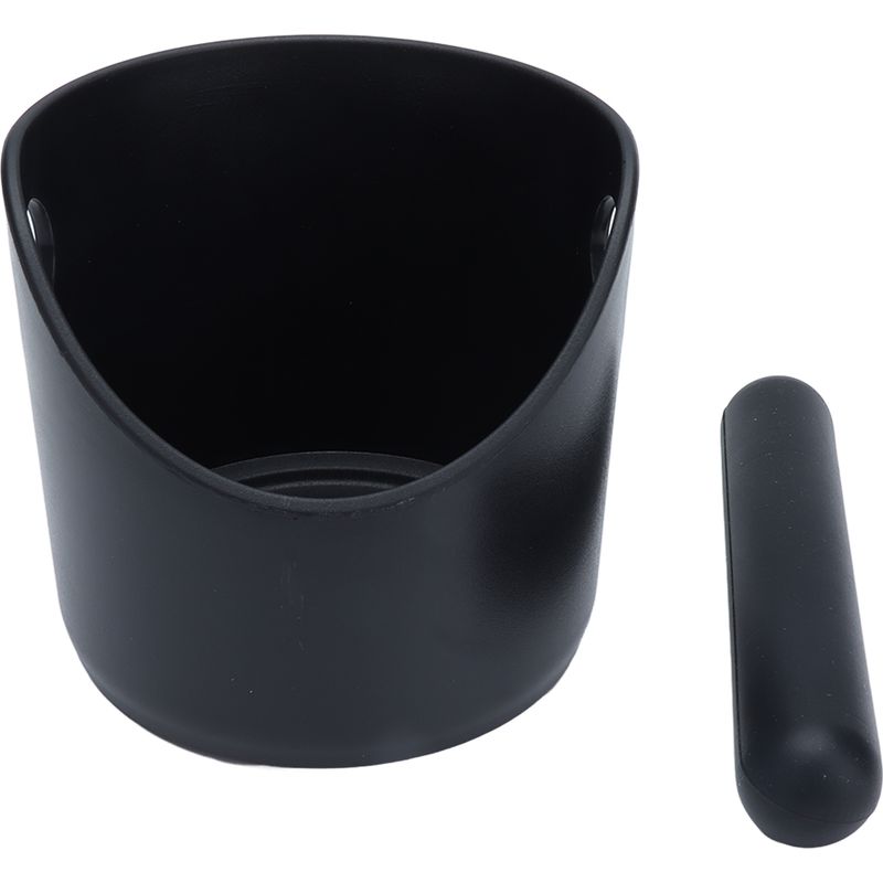 Schwarzer, Schräger Behälter Für Kaffeesatz, Kaffeepad-eimer, Ideal Für Bars, Heimische Küchen Und Cafés